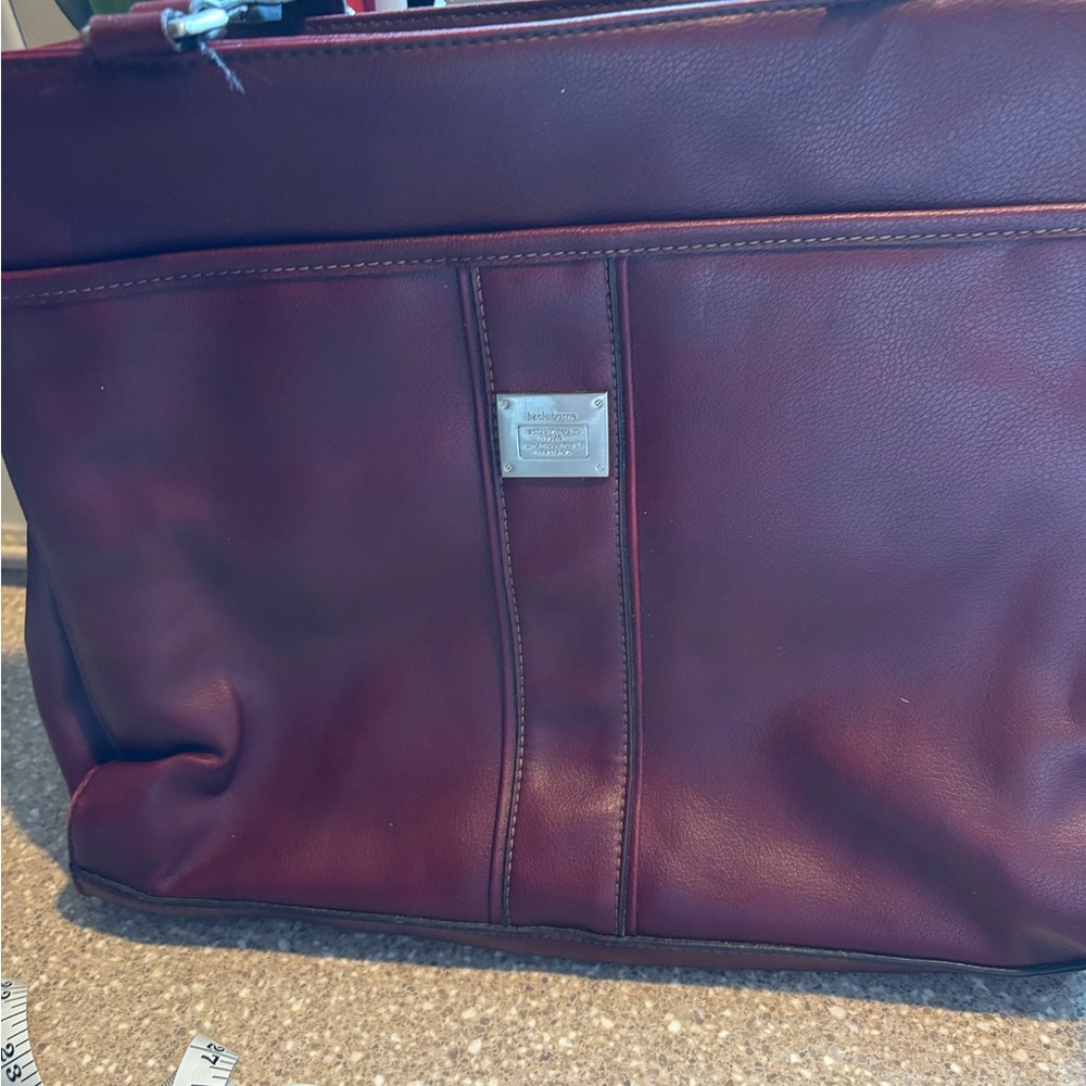 Elegant Red Leather Bag